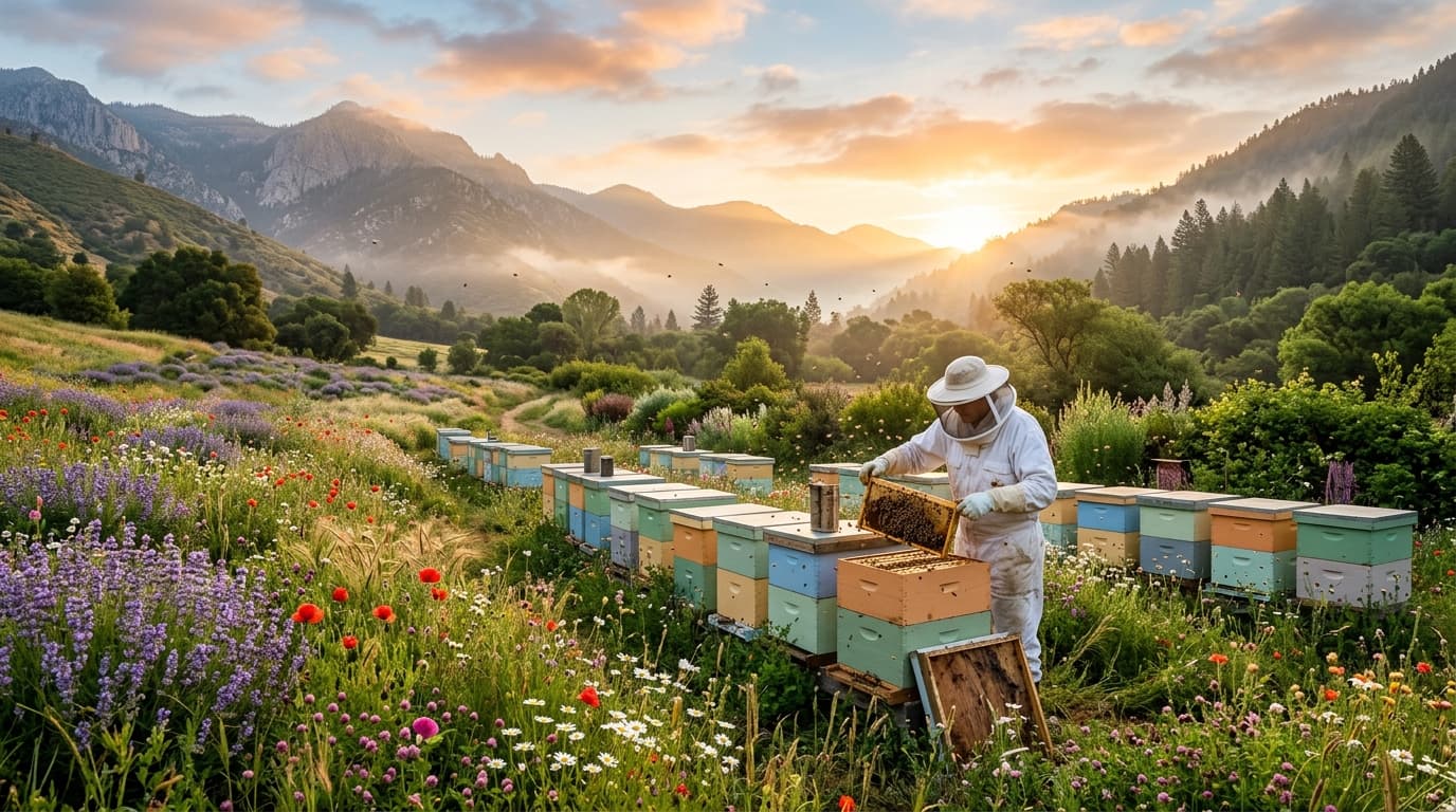 Sodagar Farms Apiaries In Bloom